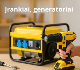 Įrankiai, generatoriai