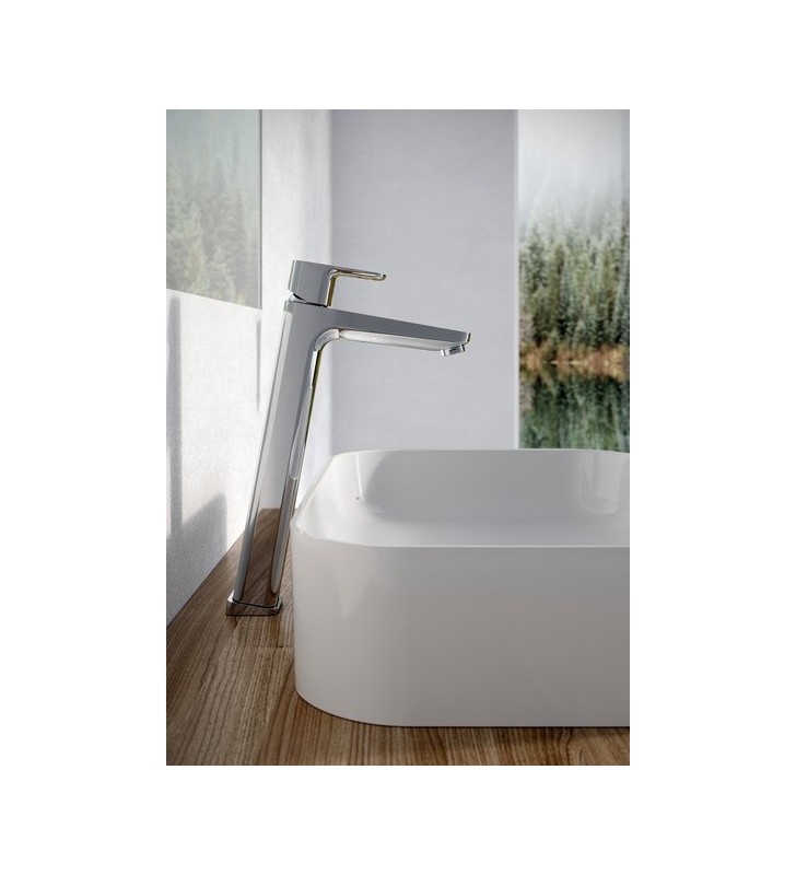 Praustuvo maišytuvas Ravak 10 Free, TD F 015.00 333 mm, be dugno vožtuvo, chromas