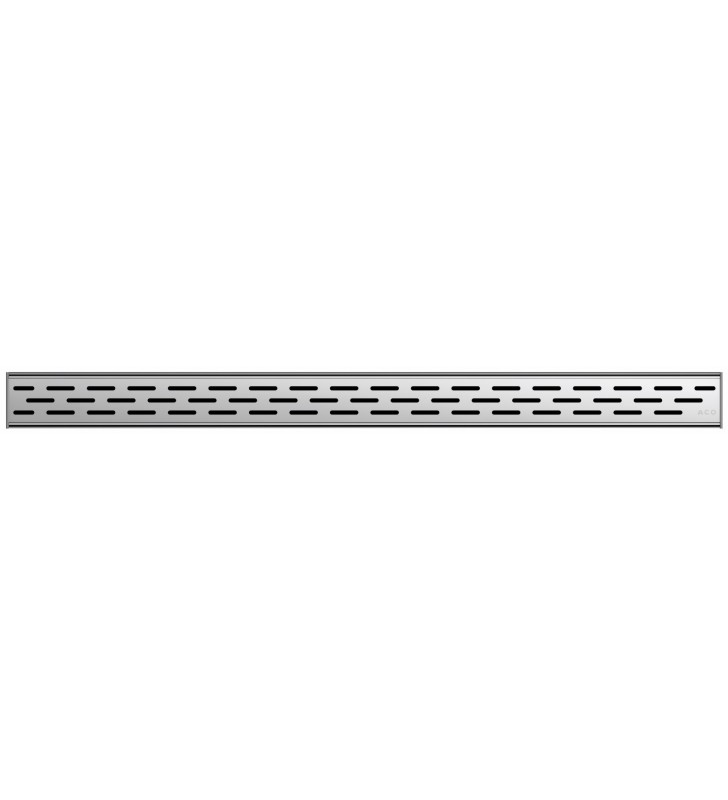Grotelės dušo latakui ACO ShowerDrain C, Slot, 985 mm