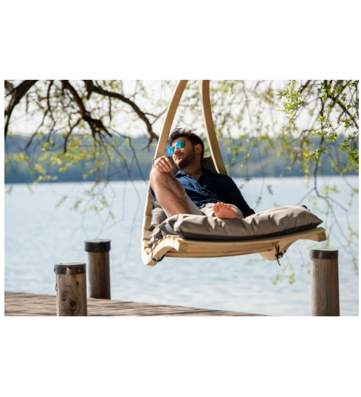 Gulimas hamakas SWING LOUNGER, anthracite