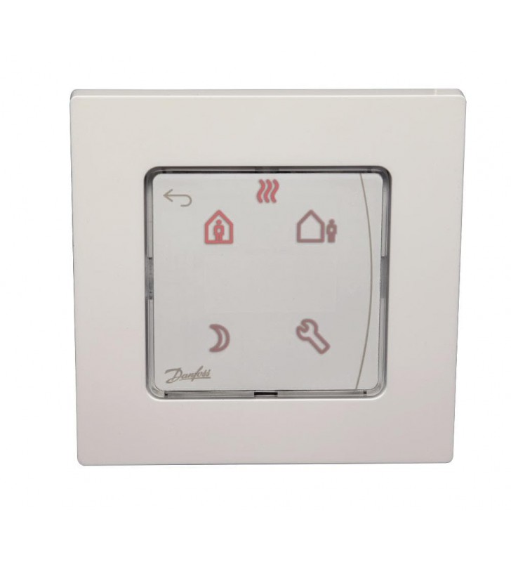 Šildymo valdymo sistema Danfoss Icon, termostatas 230V, programuojamas, potinkinis