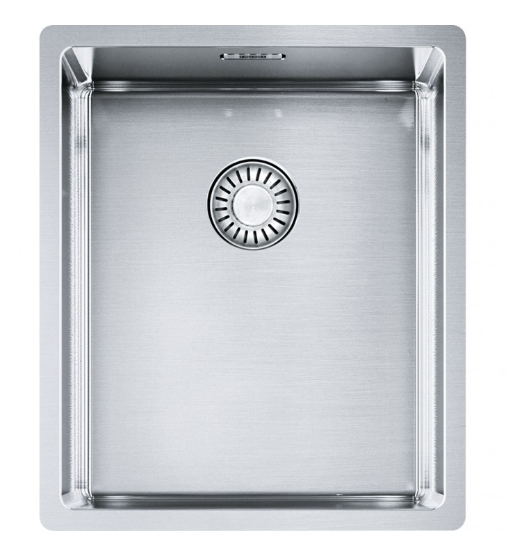 Nerūdijančio plieno plautuvė Franke Box, BXX 210/110-34, rankinis ventilis