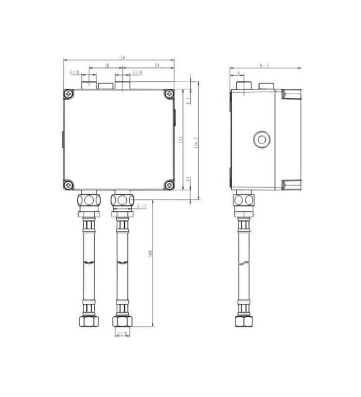 Maišytuvo potinkinė dalis Ideal Standard, elektroninė