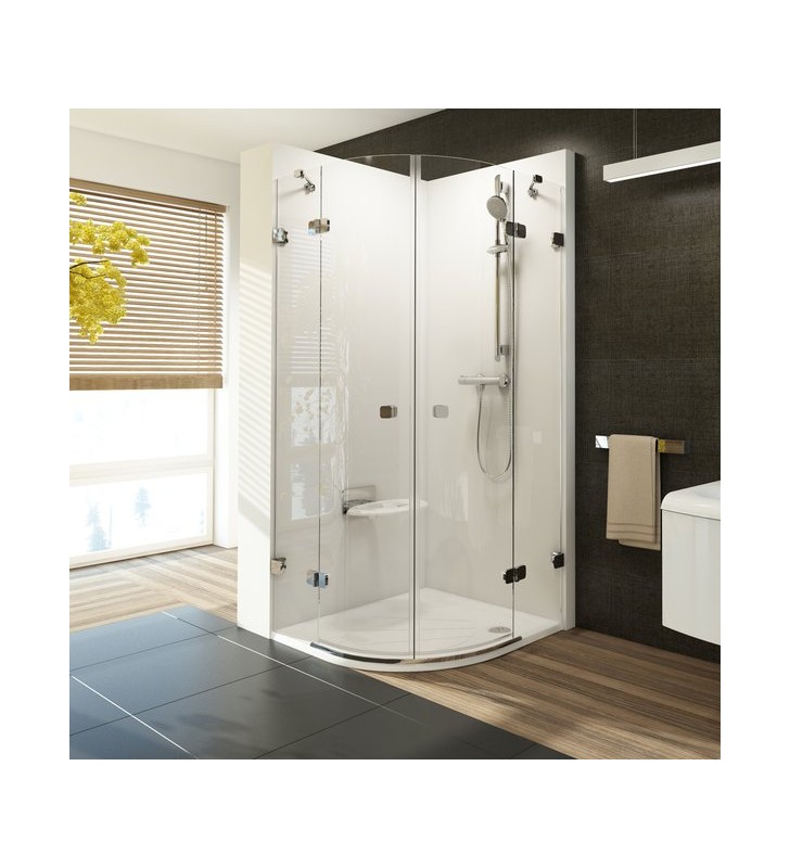 Montavimo rinkinys dušo kabinoms ir sienelėms Ravak Brilliant ir Walk-In, B SET, BSRV4, BSKK4-80, 90 chromas