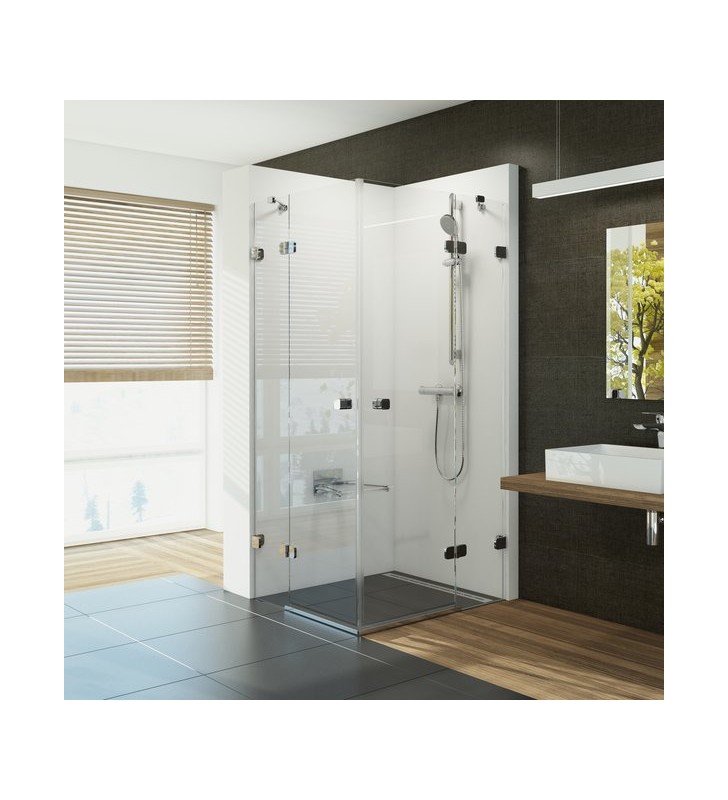 Montavimo rinkinys dušo kabinoms ir sienelėms Ravak Brilliant ir Walk-In, B SET, BSRV4, BSKK4-80, 90 chromas