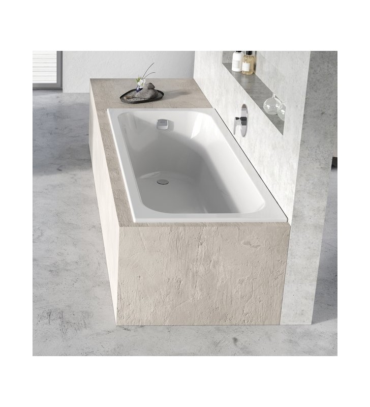 Stačiakampė vonia Ravak Chrome Slim, 180x80 sniego baltumo