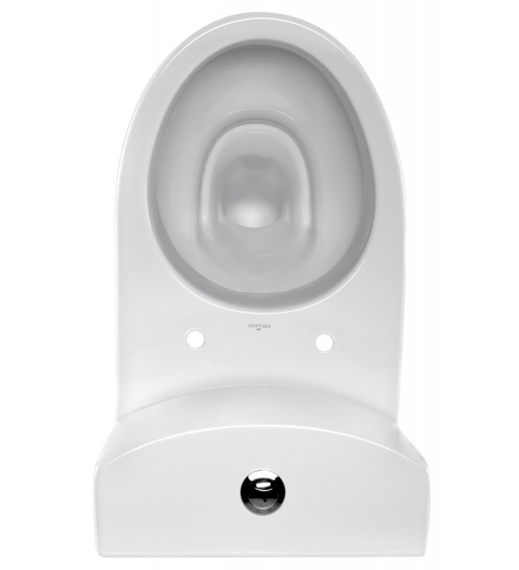 Pastatomas WC Cersanit, Parva su kietu dangčiu, vertikalus pajungimas