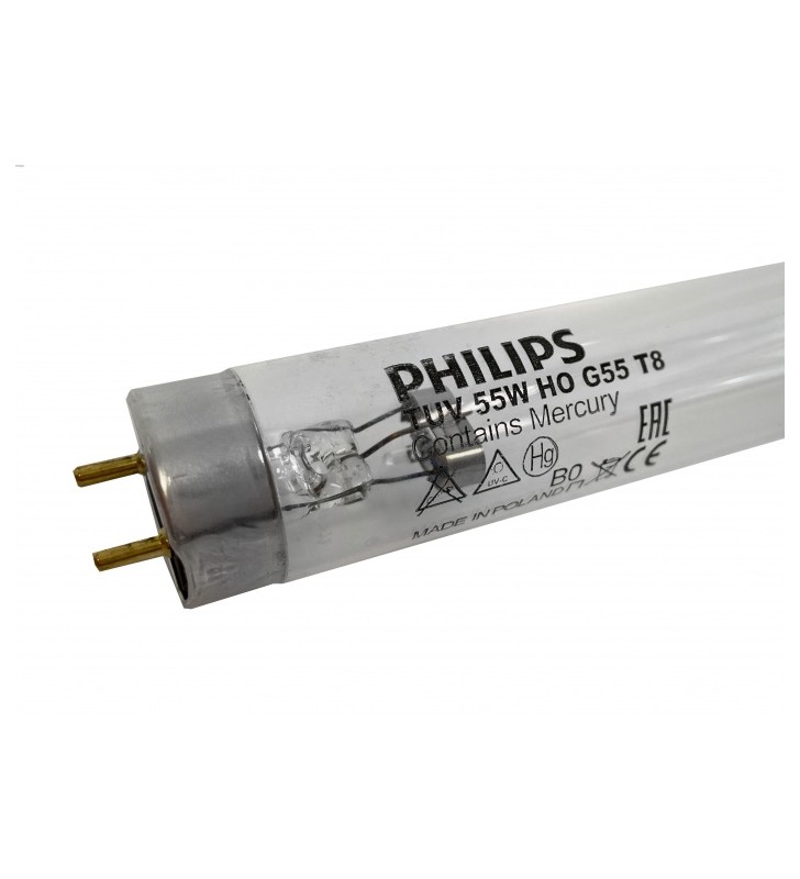 UV filtras lempa su 2 vnt. PHILIPS 55W