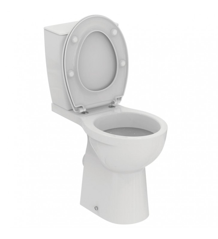Pastatomas WC Ideal Standard Eurovit, paaukštintas, su dangčiu