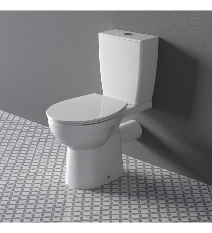 Pastatomas WC Ideal Standard Eurovit, paaukštintas, su dangčiu