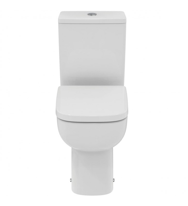 Pastatomas WC Ideal Standard i.life A RimsLS+, paaukštintas, su bakeliu ir lėtai nusileidžiančiu dangčiu