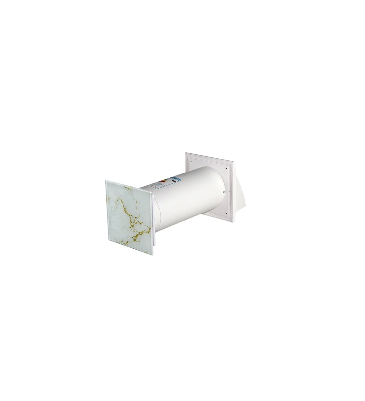 Smart Flow LUX 100/90 (Mini rekuperatorius su šilumokaičiu)