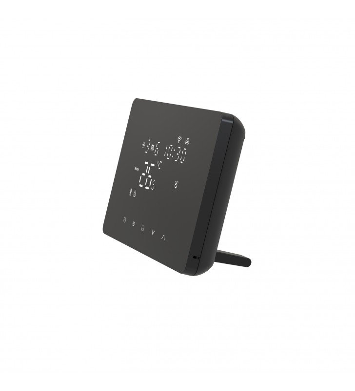 Elektroninis programuojamas termostatas Feelspot WTH25.05RF Wi-Fi, juodas