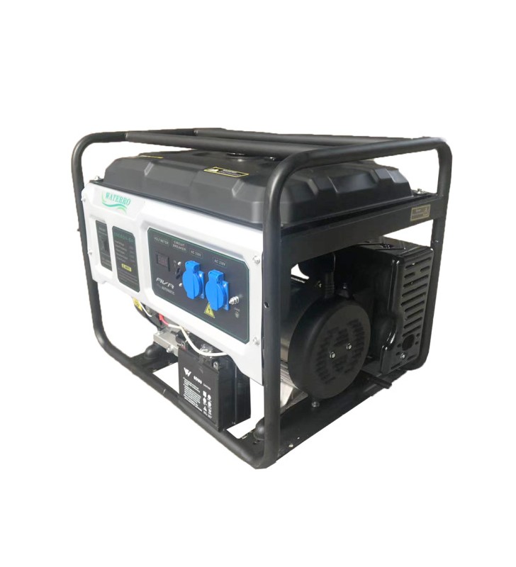 Benzininis elektros generatorius (ENERGY-5A, 220V/50Hz, 5,5kW, automatinis užvedimas, 25L fuel tank)