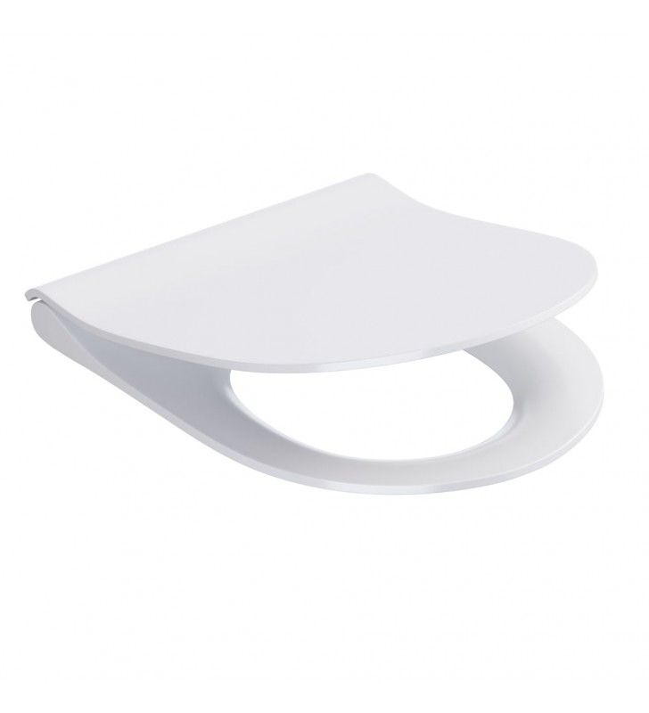 WC dangtis Cersanit, ZEN Oval City (Urban Harmony/Street Fusion Slim) lėtai nusileidžiantis, lengvai nuimamas