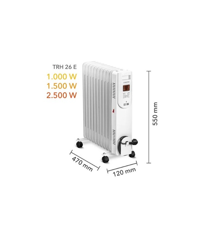 Elektrinis tepalinis radiatorius Trotec TRH 26 E