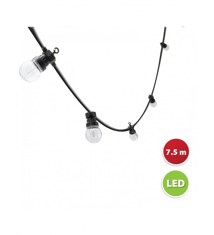 LED lempučių girlianda PS048, 7.5 m