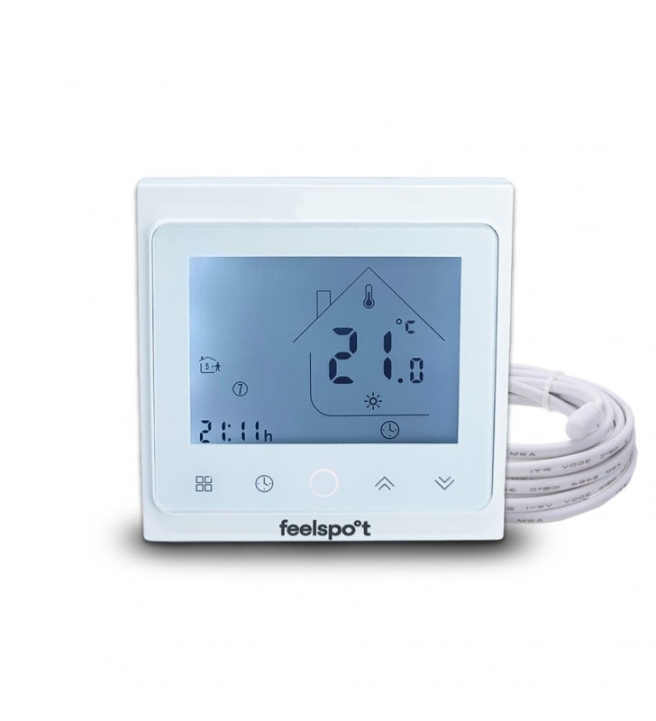 Elektroninis programuojamas termostatas (termoreguliatorius) Feelspot WTH51.36 NEW