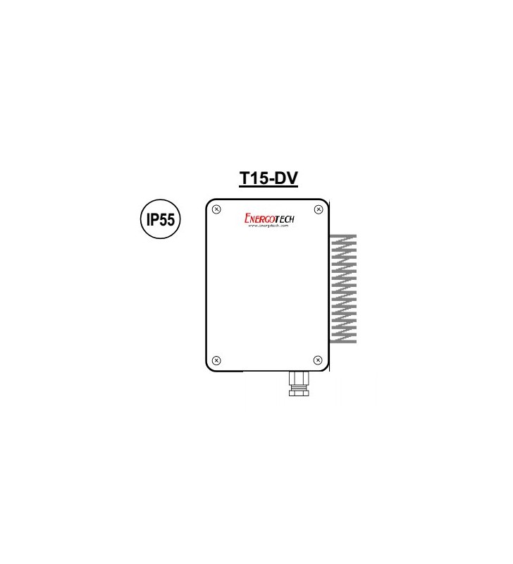 Pramoninis neprogramuojamas termostatas (termoreguliatorius) T15-DV, IP55 klasė