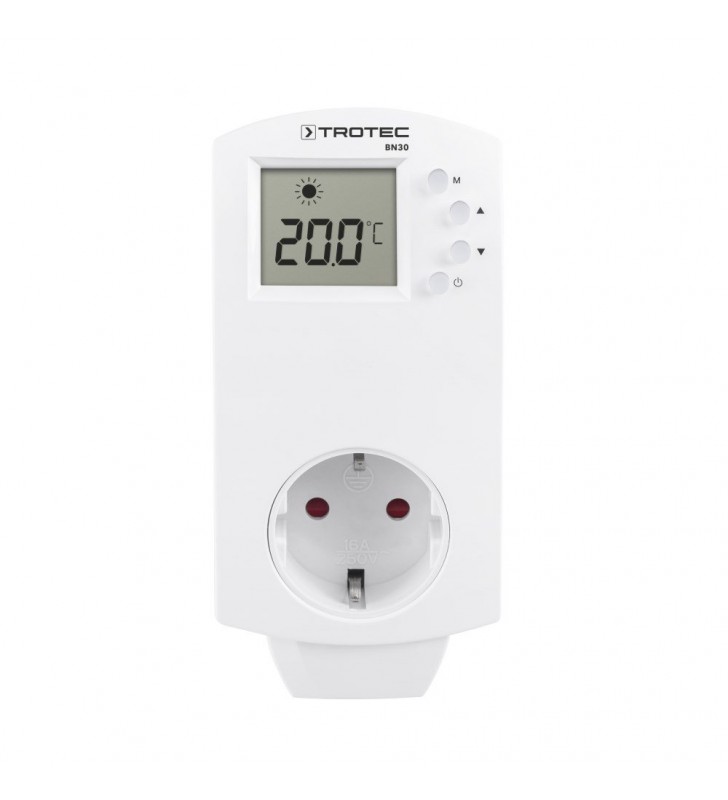 Kištukinis neprogramuojamas termostatas (termoreguliatorius) Trotec BN30