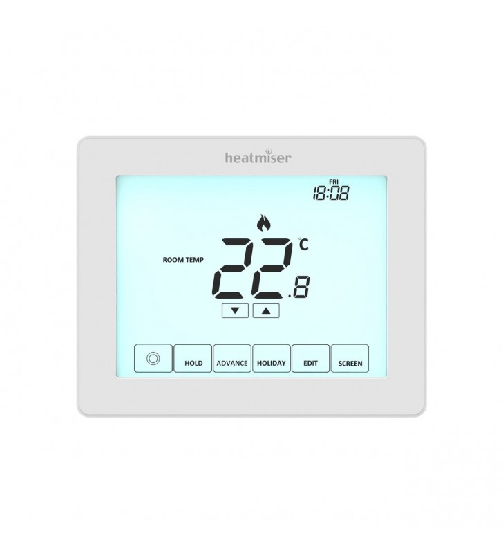 Elektroninis programuojamas termostatas (termoreguliatorius) Heatmiser Touch V2