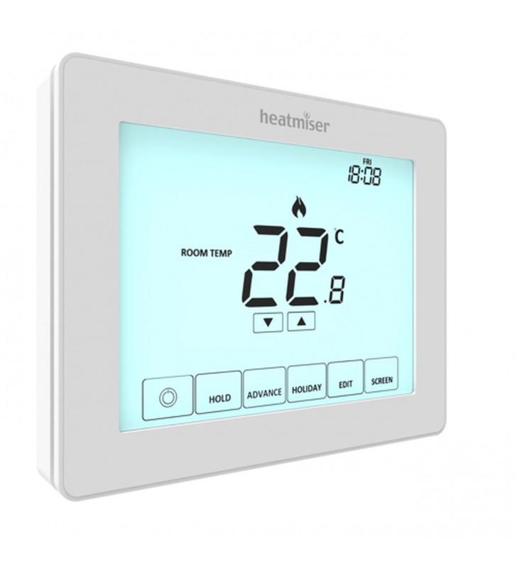 Elektroninis programuojamas termostatas (termoreguliatorius) Heatmiser Touch V2