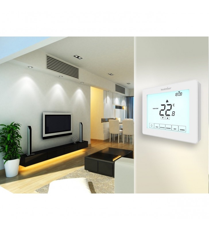 Elektroninis programuojamas termostatas (termoreguliatorius) Heatmiser Touch V2