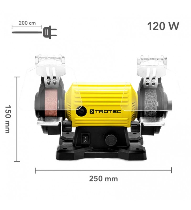 Stalinės dvipusės šlifavimo staklės Trotec PBGS 10-120