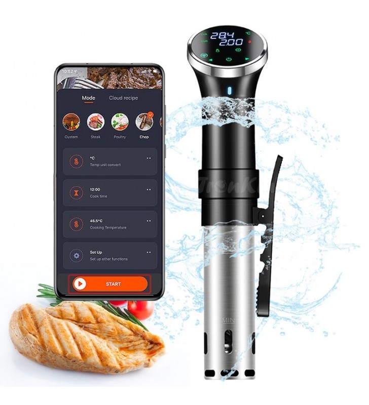 Išmanusis maisto cirkuliatorius Sous Vide SJ-S015 Wi-fi, Tuya