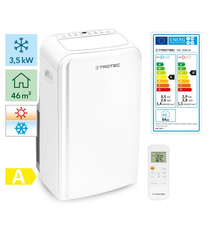 Mobilus oro kondicionierius Trotec PAC 3500 SH ir lango tarpinė Trotec AirLock 100